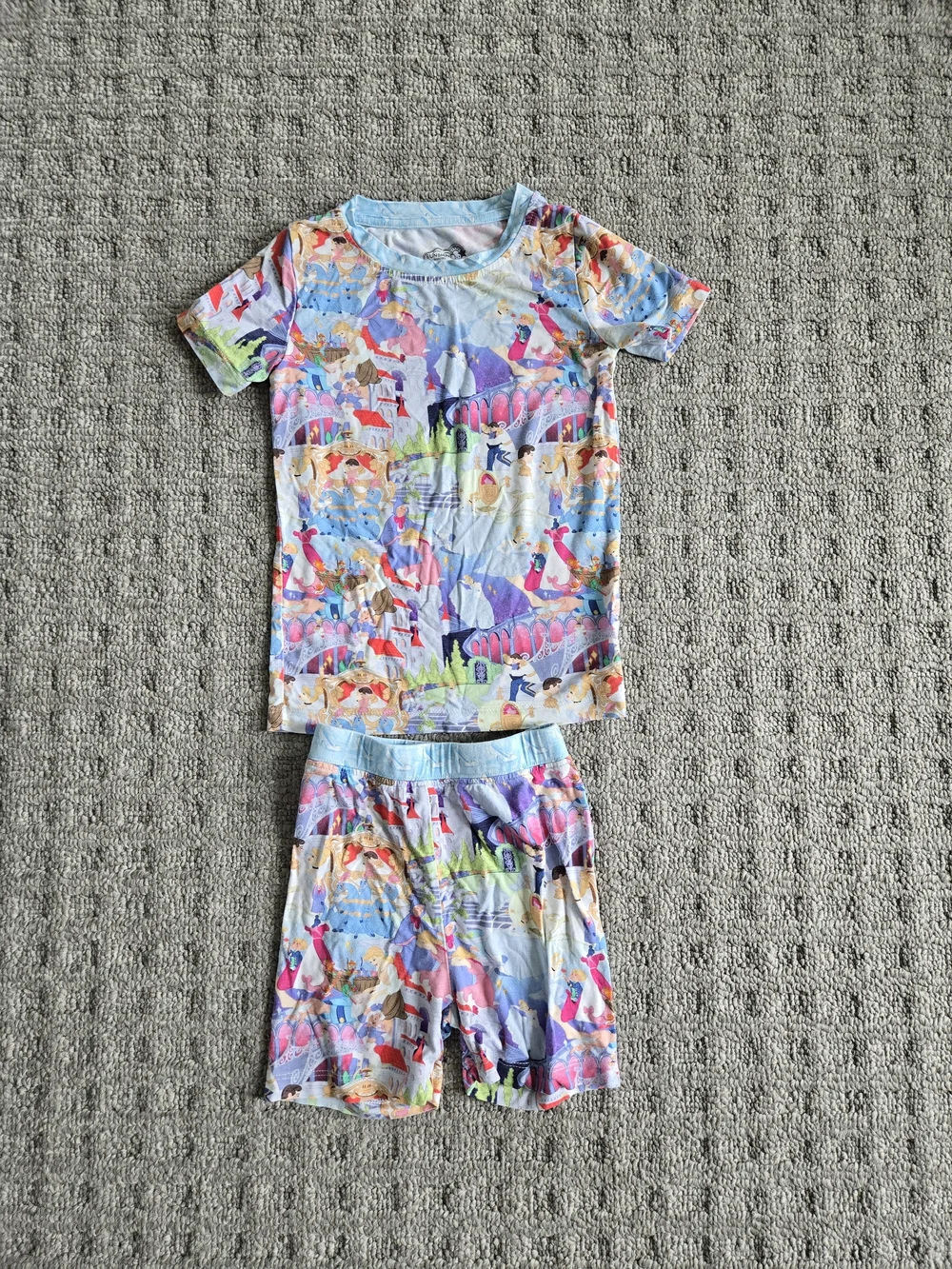 Disney Cinderella Princess Printed Pajama Set
